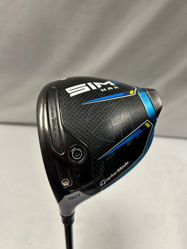 Used Taylormade SIM2 MAX Mens Driver LH 9.0 Degree 11490-S000266310