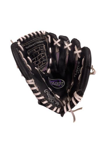 Used Rawlings PLAYERS SERIES BB/SB Glove RH Throw Purple 10" 11847-S000030101