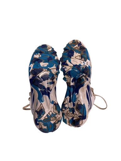 Used Adidas Jr FB Cleats Royal Blue Junior 03 11847-S000030088