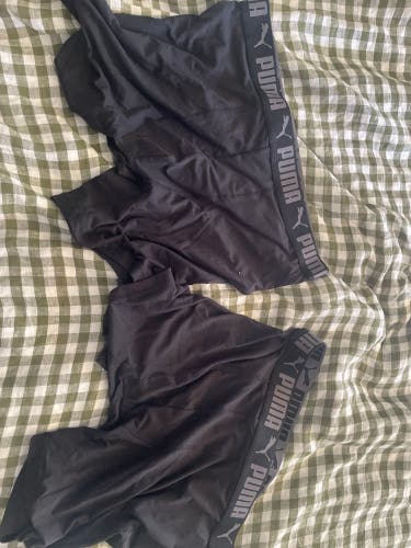 Compressions Briefs Black Puma Size L Used