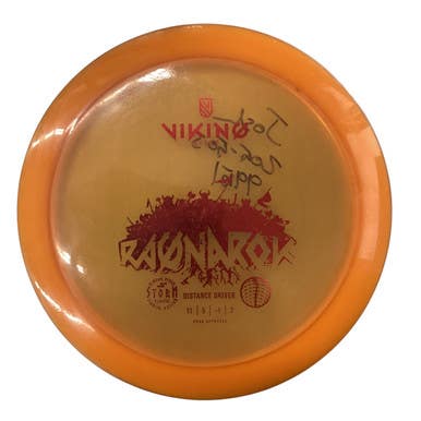 Used VIKING STORM RAGNAROK Disc Golf Driver Orange 11760-S000083038