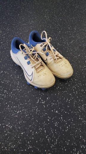 Used Nike HYPERDIAMOND 4 BB/SB Cleats White Senior 8 11849-S000032573