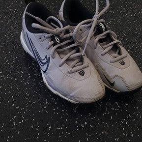 Used Nike TROUT BB/SB Cleats Grey Junior 02 11849-S000032574