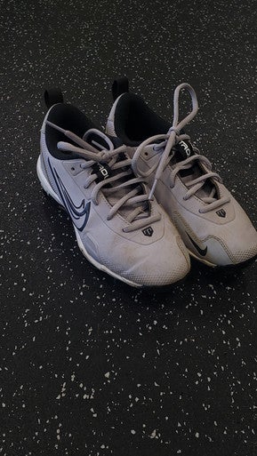 Used Nike TROUT BB/SB Cleats Grey Junior 02 11849-S000032574