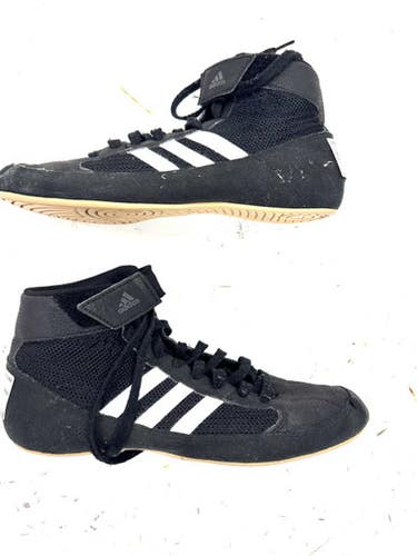 Used Adidas Wrestling Shoes Black Senior 7 11860-S000299182