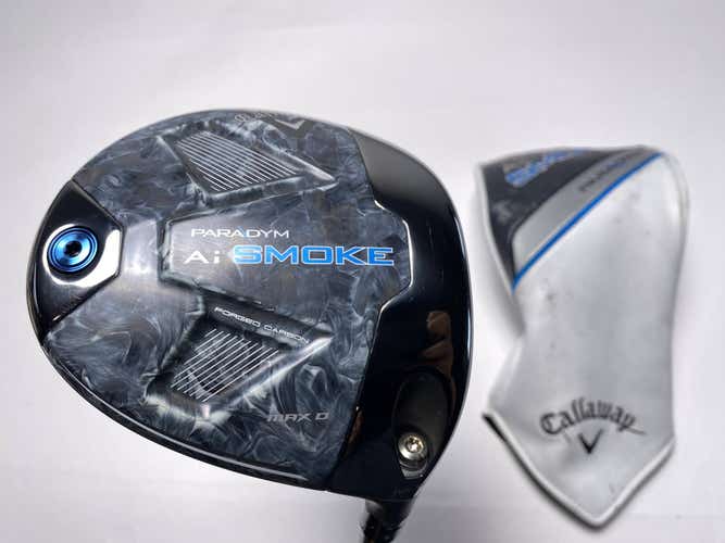 Callaway Paradym Ai Smoke Max D Driver 10.5* Cypher Fifty 5.5 50g Regular RH HC