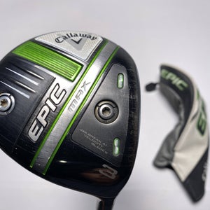 Callaway EPIC Max 3 Fairway Wood 15* MMT 304SS 70g Extra Stiff RH HC