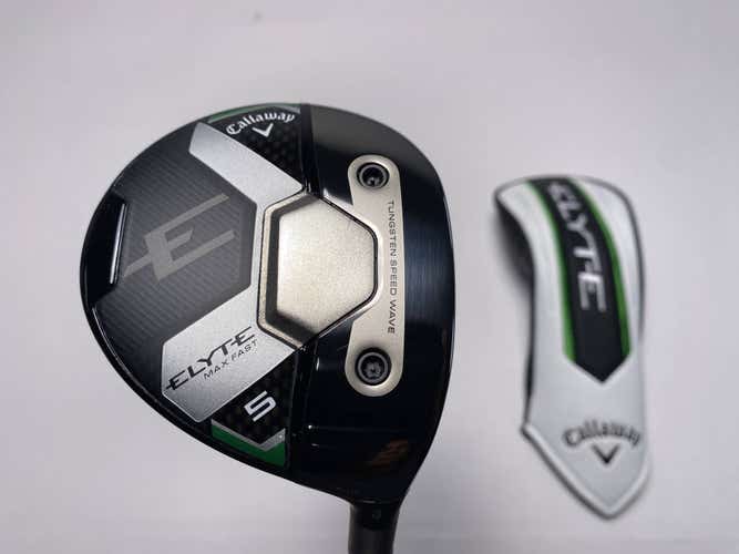 Callaway Elyte Max Fast 5 Fairway Wood 19* Vanquish 4 R2 Senior RH HC NEW