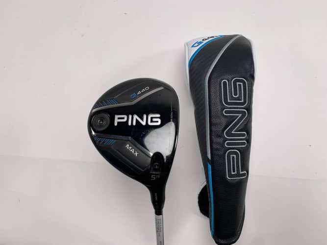 Ping G440 MAX 5 Fairway Wood 19* Tour 2.0 75g Stiff Graphite Mens RH HC