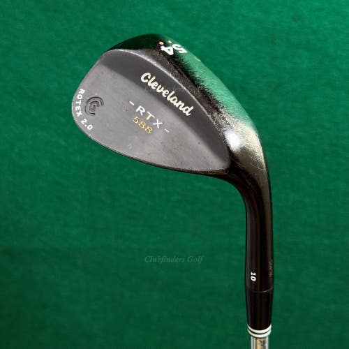 Cleveland RTX 588 Rotex 2.0 Black 54-10 54 Sand Wedge Dynamic Gold Steel Wedge