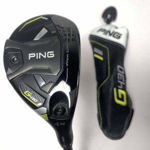 Ping G430 4 Hybrid 22* Mitsubishi Chemical MMT 304SS 60g Senior RH HC