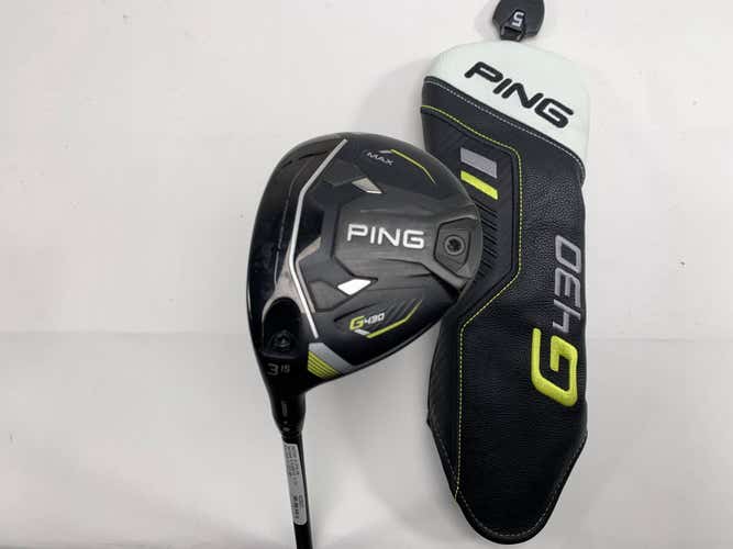 Ping G430 Max 3 Fairway Wood 15* Alta CB 65g Regular Graphite Mens LH HC