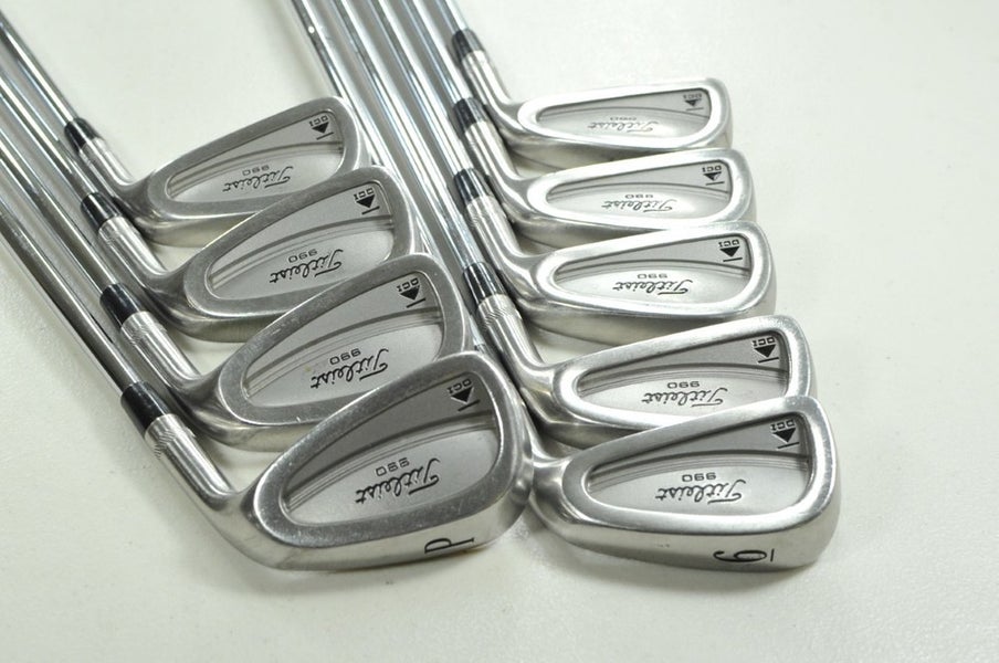 Titleist DCI 990 2-PW Iron Set Stiff Flex Right DG S300 Steel # 203975