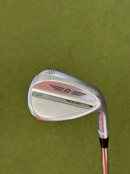 Titleist Vokey SM10 Tour Chrome S Grind 56* Sand Wedge 56-10 Used 2 Flat