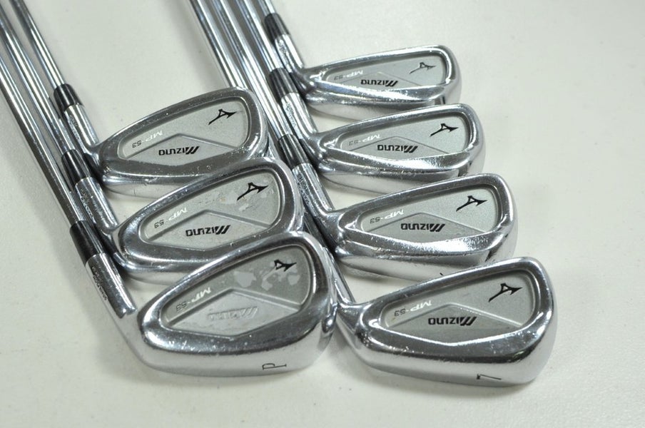 Mizuno MP-53 4-PW Iron Set Regular Flex Right DG R300 Steel # 204031