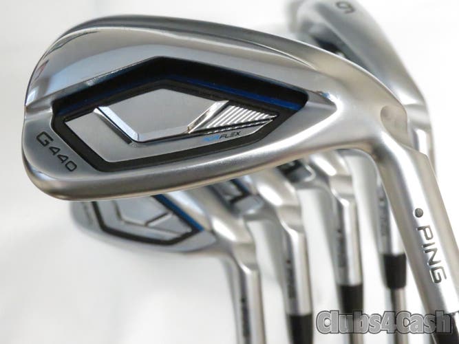 PING G730 Irons Black Dot AWT 3.0 Regular Flex 6-P+Uw