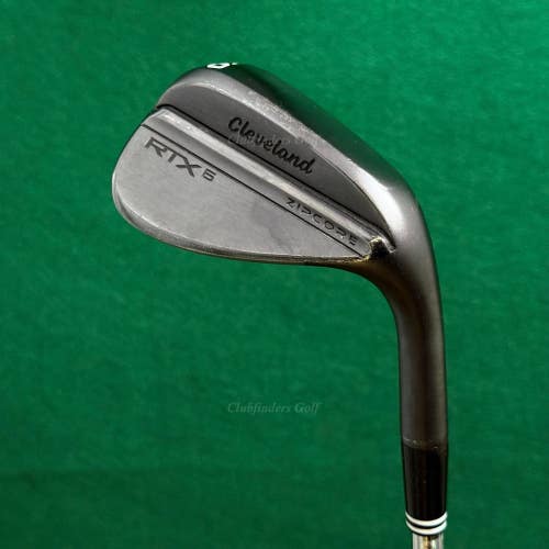 Cleveland RTX6 Zipcore Mid Black Satin 50-10 50 Gap Wedge DG Spinner TI Wedge
