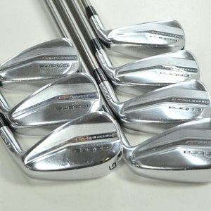 Cobra King Forged Tec One Length 2022 5-PW,GW Iron Set Senior SteelFiber #203950