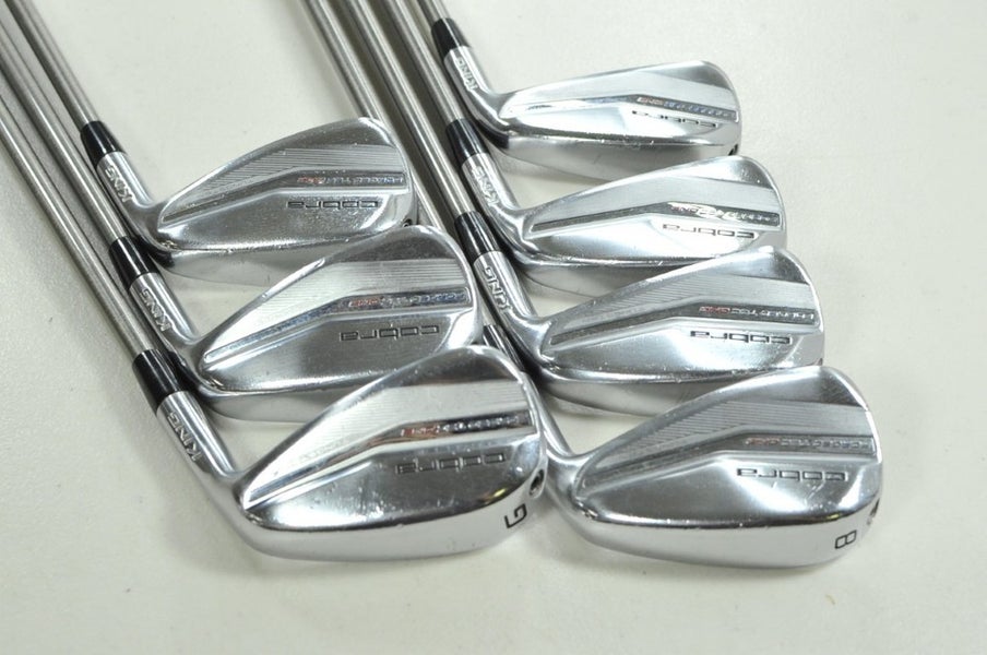 Cobra King Forged Tec One Length 2022 5-PW,GW Iron Set Senior SteelFiber #203950