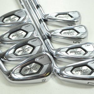 Titleist 718 AP3 4-PW,48* Iron Set X-Stiff RH AMT Tour White X100 Steel # 203993