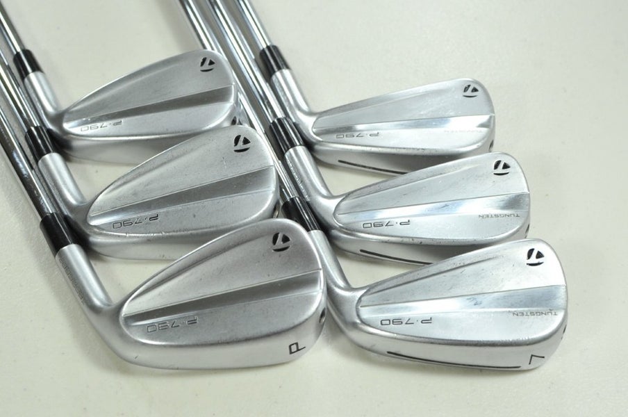 TaylorMade P790 2023 5-PW Iron Set Stiff Flex Right DG S300 105g Steel # 203407