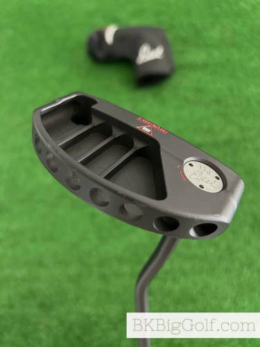 Edel Torque-B E-1 Black Double Bend 33 Putter w Headcover