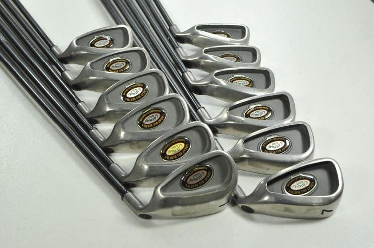 Callaway Great Big Bertha Tungsten Ti 2-PW,AW,SW,LW Iron Set Firm Graph #203959