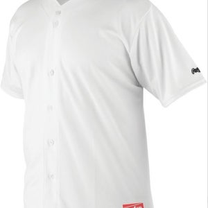 Rawlings Youth Medium White Baseball Jersey (New)