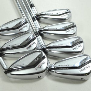 Tour Edge Exotics C723 4-PW Iron Set Regular Flex Right MPH 95g Steel # 204034