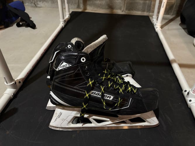 Bauer Supreme S190 Hockey Goalie Skates 11 (Used)