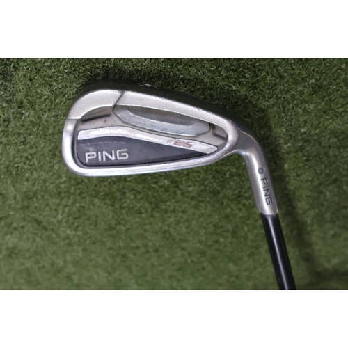 Ping G25 Black Dot R Flex 37" Golf 6 Iron RH / 2C-S769