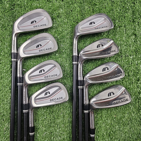Mitsushiba Decade Progressive Iron Set 3-PW Regular Flex Graphite Left Handed LH