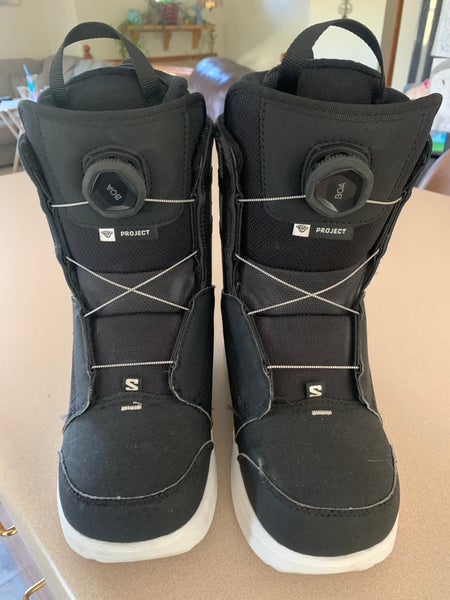 6Y (Big Kids / Youth) Salomon Snowboard Boots (Used)