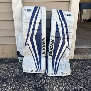 2020 28" Vaughn V9 Goalie Leg Pads Pro Stock (Used)