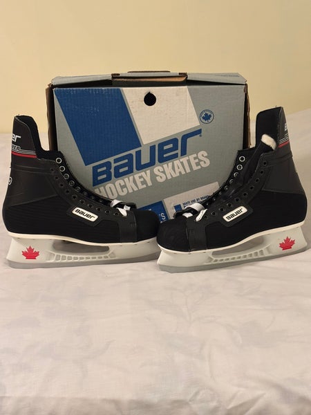 New w/Box Vintage Bauer Pro Player 600 Senior Men’s Ice Hockey Skates 12D