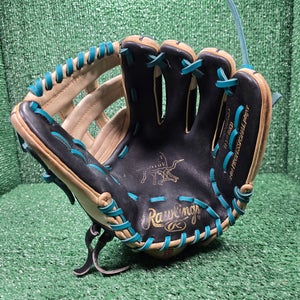 Rawlings Heart of the Hide 11.75" Baseball Glove - Cleaned, Conditioned, Re-laced Dark Teal