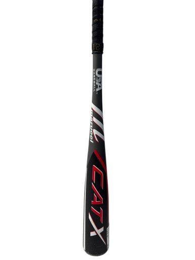 Used Marucci CAT X BB/SB USA 2 5/8 Bat Grey And Red 27" 11835-S000198966
