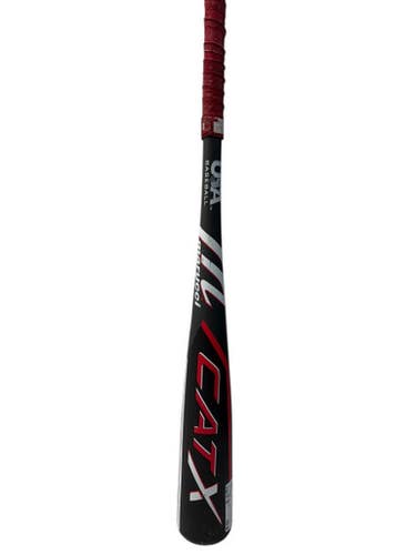 Used Marucci CAT X BB/SB USA 2 5/8 Bat Grey And Red 27" 11835-S000198967