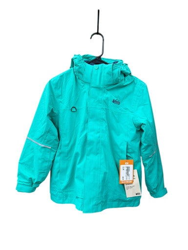 Used REI Outerwear Heavy Jacket Y Teal MD 11835-S000199049