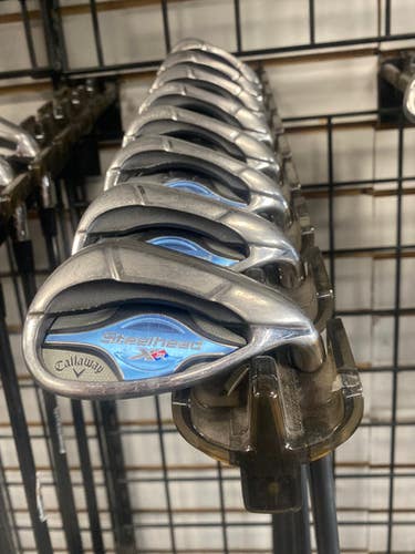 Callaway (Used) Right Handed Women's Ladies Flex Graphite Shaft Iron Set