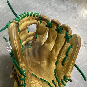 Used Rawlings GG ELITE GGE112CB BB/SB Glove RH Throw Brown 11 1/4" 11605-S000204902