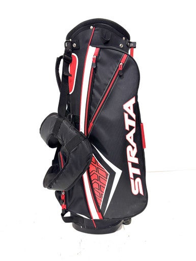 Used Strata STAND BAG Mens Stand Bag Red 11860-S000297237