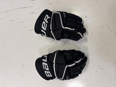 Used Bauer VOLT Youth Gloves Black 11" 11860-S000297298