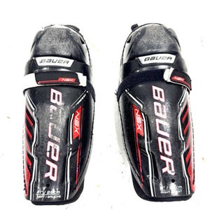 Used Bauer NSX Junior Shin Guards Black 11" 11860-S000299175