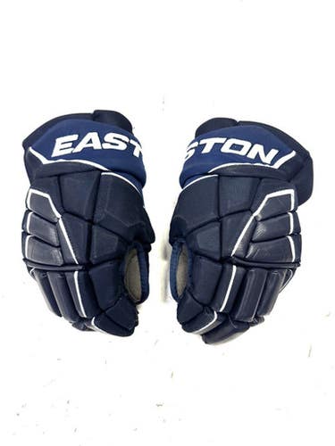 Used Easton SYNERGY 650 Senior Gloves Navy Blue 14" 11860-S000298985
