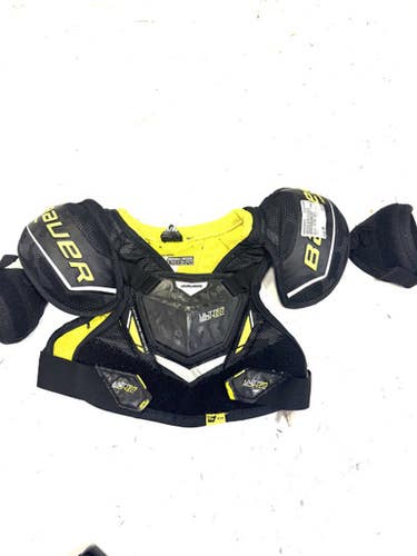 Used Bauer ULTRA SONIC Youth Shoulder Pads MD 11860-S000299072