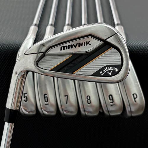 LH CALLAWAY MAVRIK IRON SET 4-P