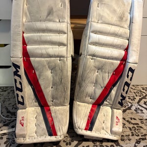 26" CCM eflex 3.5 Goalie Leg Pads (Used)