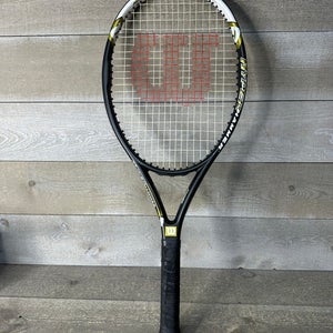 Wilson Hyper Carbon Hammer 5.3 110 Sq" Oversize 4 3/8” Tennis Racquet Racket
