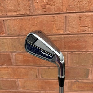 RH Callaway Paradym  7 Iron Ascent 50g Senior Flex Graphite Shaft Demo Club